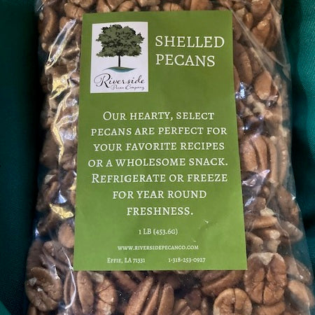 Shelled Pecans in a Bag - 1 LB