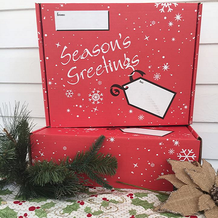 Red Christmas Box